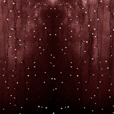 Отзывы Гирлянда Светодиодный Дождь 2x3м 760LED розовое золото IP44 постоянное свечение, прозрачный провод