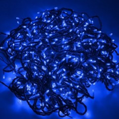 Гирлянда "LED ClipLight" 24V, 3 нити по 10 метров, цвет диодов Синий
