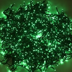Гирлянда "LED ClipLight" 24V, 5 нитей по 20 метров, цвет диодов Зеленый