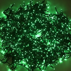Отзывы Гирлянда LED ClipLight 24V, 5 нитей по 20 метров, цвет диодов Зеленый, Flashing (Белый)