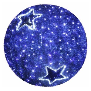 Фигура "Шар", LED подсветка, диаметр 80см, синий