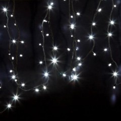 Гирлянда модульная  "Дюраплей LED"  12м  120 LED  черный каучук Белая