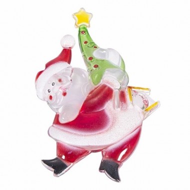 Отзывы Санта-Клаус с елочкой RGB на присоске