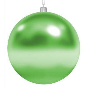 Отзывы Елочная фигура Шар, 30 см, цвет зеленый