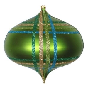 Отзывы Елочная фигура Волчок  16 см, цвет зеленый мульти