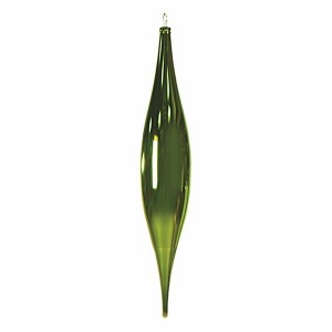 Обзор Елочная фигура Сосулька, 91 см, цвет зеленый
