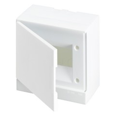 ABB Basic E Бокс настенный 6М белая непрозрачная дверь (с клеммами) BEW401206