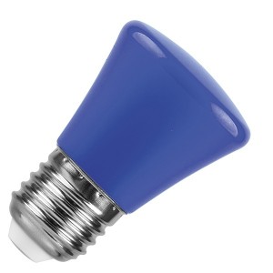 Лампа светодиодная колокольчик Feron LB-372 1W 230V E27 синий