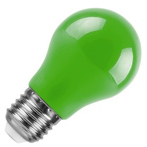 Купить Лампа светодиодная шарик Feron LB-375 3W 230V E27 зеленый для белт лайта A50