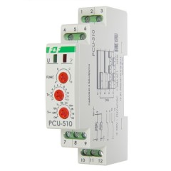 Реле времени PCU-510 0.1с - 24дн., 8А, 2NO/NC, 4 функции