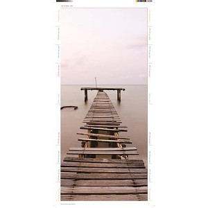 Плёнка дизайнерская АВВ "Деревянный мостик" для UK600 UZ642D