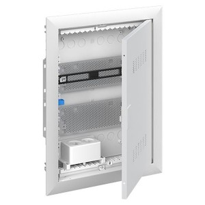 Отзывы Шкаф мультимедийный с дверью с вентиляционными отверстиями и DIN-рейкой UK620MV (2 ряда)