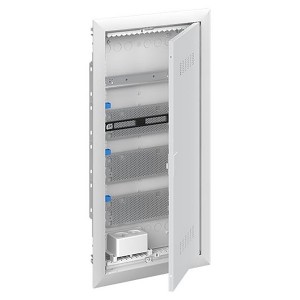 Отзывы Шкаф мультимедийный с дверью с вентиляционными отверстиями и DIN-рейкой UK640MV (4 ряда)