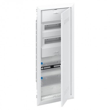 Обзор Шкаф комбинированный  АВВ с дверью с вентиляционными отверстиями (5 рядов) 24М UK662CV