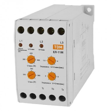 Отзывы Реле контроля фаз ЕЛ-11М 3х380В один перекидной контакт TDM