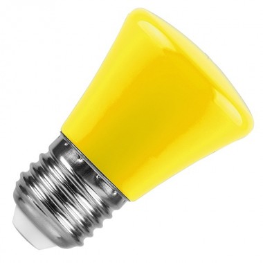 Отзывы Лампа светодиодная колокольчик Feron LB-372 1W 230V E27 желтый