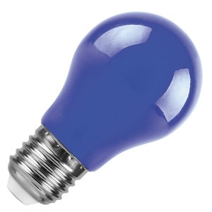 Лампа светодиодная шарик Feron LB-375 3W 230V E27 синий для белт лайта A50