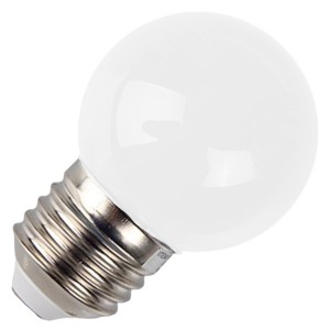 Отзывы Лампа шар e27 5 LED  D45мм - белая
