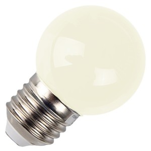 Купить Лампа шар e27 5 LED  D45мм - ТЕПЛЫЙ БЕЛЫЙ