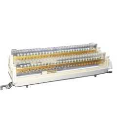 Шина ноль-земля ZK219 N+PE 63A 2х(4х16мм2+23х10мм2) ABB