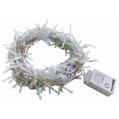 Гирлянда новогодняя, МГ 300, 220 В, многоцветная, 15 м, 8 режимов TDM