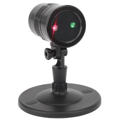 Проектор Laser ЭРА ENIOP-01 Метеоритный дождь мультирежим 2 цвета, 220V, IP44