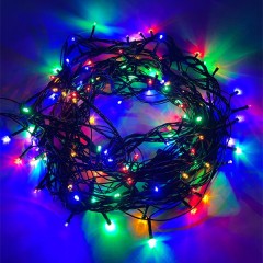 Гирлянда ENIN-10M ЭРА LED Нить 10m мультиколор 8 режимов, 220V, IP20 5056306024627