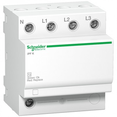Обзор Ограничитель перенапряжение (УЗИП) iPF 20 20kA 340В 3П+N Schneider Electric