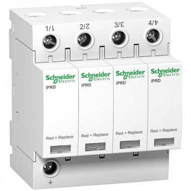 Отзывы Ограничитель перенапряжения (УЗИП) T3 iPRD8 8kA 350В 4П Schneider Electric
