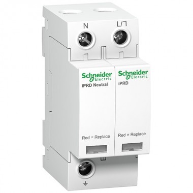 Обзор Ограничитель перенапряжения (УЗИП) T2 iPRD65r 65kA 350В 1П+N Schneider Electric сигнальный контакт