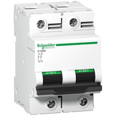 Автоматический выключатель Schneider Electric Acti 9 C120N 2П 125A C 10кА 3 модуля (автомат)