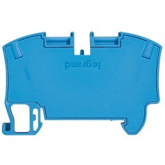 Пружинная клемма Viking 3 Legrand однополюсная 1 вход/1 выход 6мм шаг 8мм синий