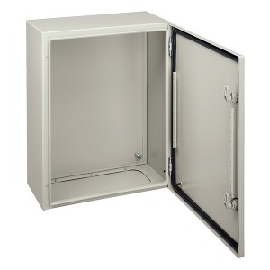 Обзор Шкаф металлический Schneider Electric CRN IP66 400х300х150 с монтажной платой