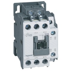 Контактор Legrand CTXз 22 3P 12A (AC-3) 1но1нз 380В AC