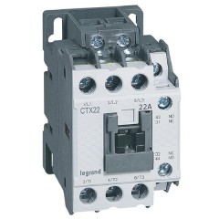 Контактор Legrand CTXз 22 3P 22A (AC-3) 1но1нз 380В AC