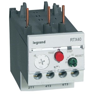 Купить Тепловое реле с дифференциальной защитой Legrand RTXз 40 0.1-0.16A для CTXз 22, CTXз 40