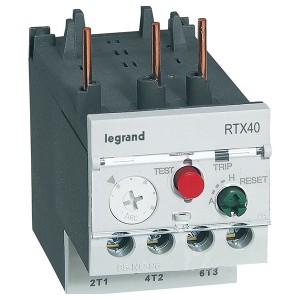 Тепловое реле с дифференциальной защитой Legrand RTXз 40 0.25-0.4A для CTXз 22, CTXз 40