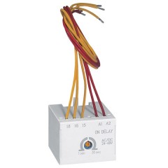 Реле времени с задержкой включения Legrand для CTX? 3P 9-150A и CTX? 4P 40-135A 24-48AC/DC 1-30c