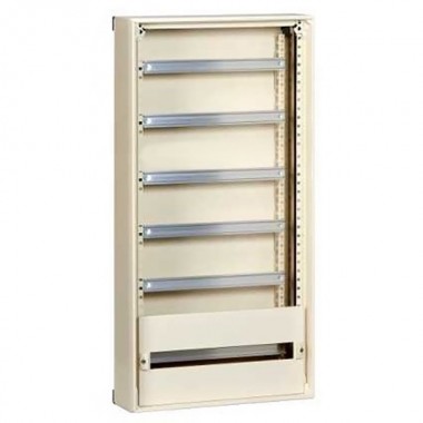 Купить Навесной комплектный шкаф (без двери) Prisma Schneider Electric 1080x555x157мм 6x24 модуля RAL 9001