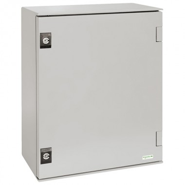 Отзывы Шкаф из полиэстера IP66 Thalassa Schneider Electric 530х430х200 cерый (RAL 7035) без монтажной платы