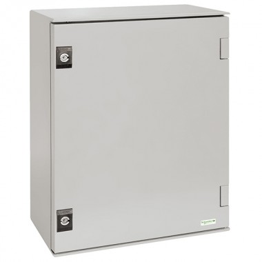 Отзывы Шкаф из полиэстера IP66 Thalassa Schneider Electric 647х436х250 cерый (RAL 7035) без монтажной платы