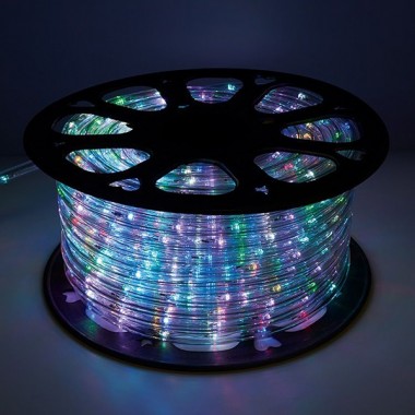 Отзывы Дюралайт светодиодный Feron LED-R2W 2-х жильный, RGB 1,44Вт/м 24LED/м 50м 230V