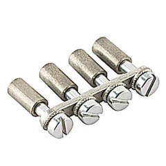 Перемычка TE-Entrelec (ABB) шаг 6мм 4 полюса 32А для DR4/6 BJM62