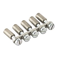 Перемычка TE-Entrelec (ABB) шаг 6мм 5 полюсов 32А для DR4/6 BJM62