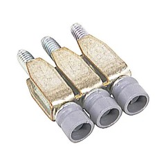 Перемычка TE-Entrelec (ABB) шаг 6мм 3 полюса 32А для M4/6 BJMI6-3