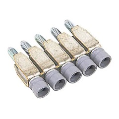 Перемычка TE-Entrelec (ABB) шаг 6мм 5 полюсов 32А для M4/6 BJMI6-5