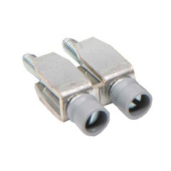 Перемычка TE-Entrelec (ABB) шаг 8мм 2 полюса 41А для M6/8 BJMI8-2