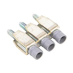 Перемычка TE-Entrelec (ABB) шаг 8мм 3 полюса 41А для M6/8 BJMI8-3