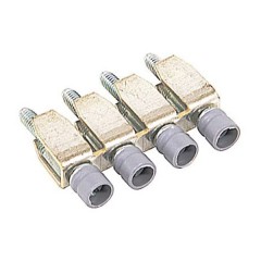 Перемычка TE-Entrelec (ABB) шаг 8мм 4 полюса 41А для M6/8 BJMI8-4