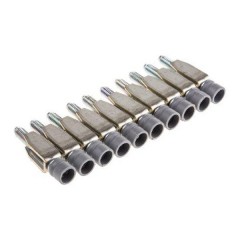 Перемычка TE-Entrelec (ABB) шаг 8мм 10 полюсов 41А для M6/8 BJMI8-10